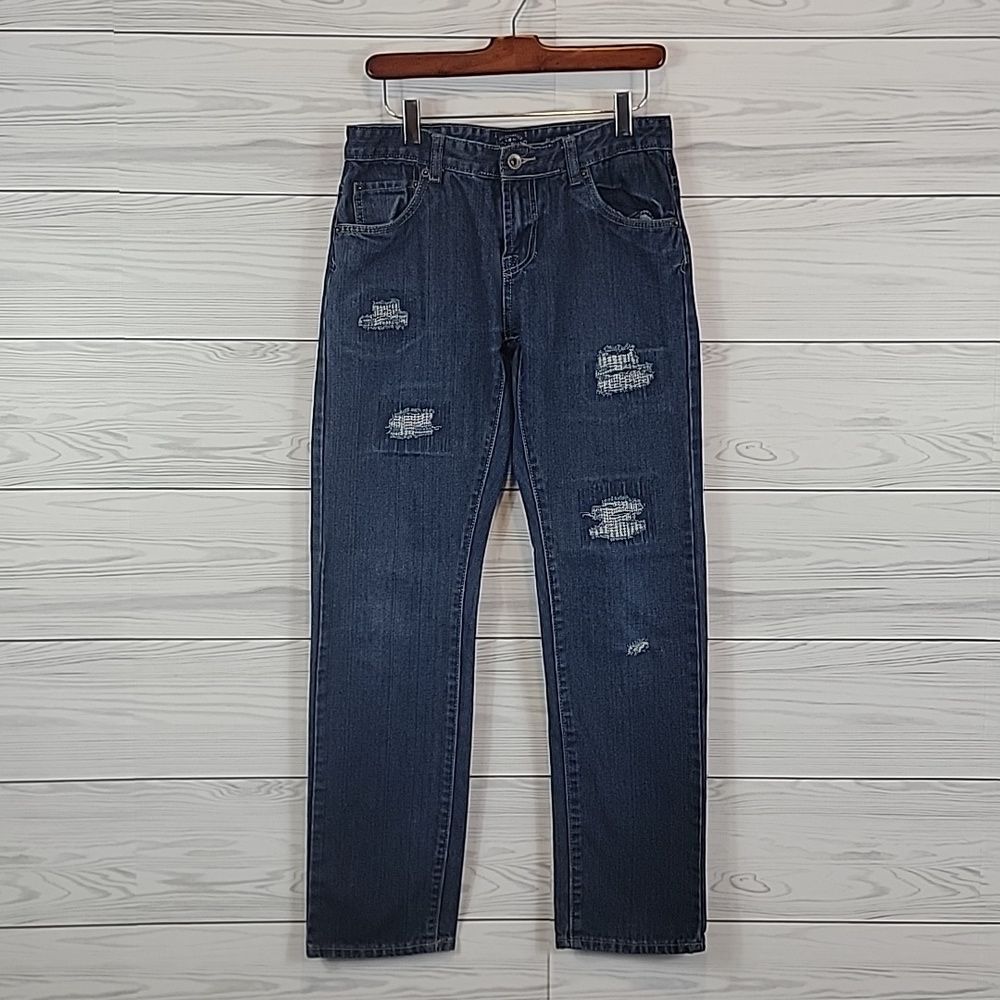 Lucky Brand Billy Straight Blue Denim Jeans Womens Size  Waist 30"